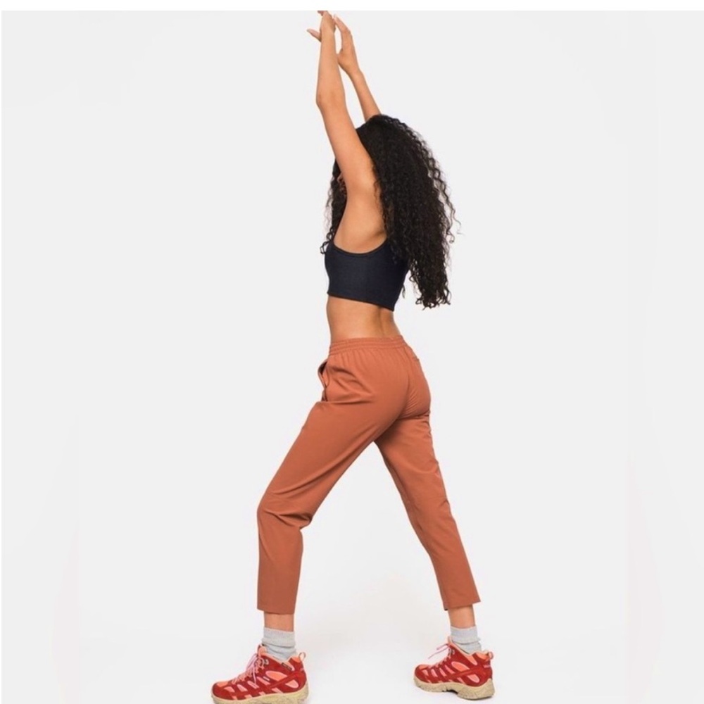 Outdoor Voices RecTrek Pants Medium Burnt Orange Sierra